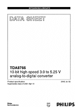 DataSheet TDA8766 pdf